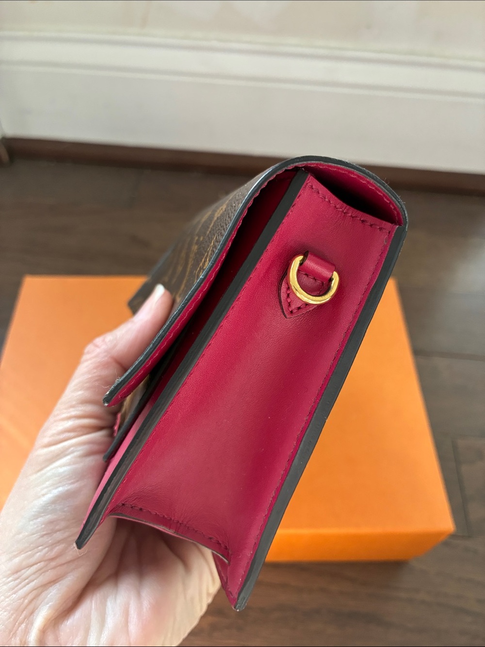Louis Vuitton Monogram Flore Wallet on Chain - Picture 3 of 10